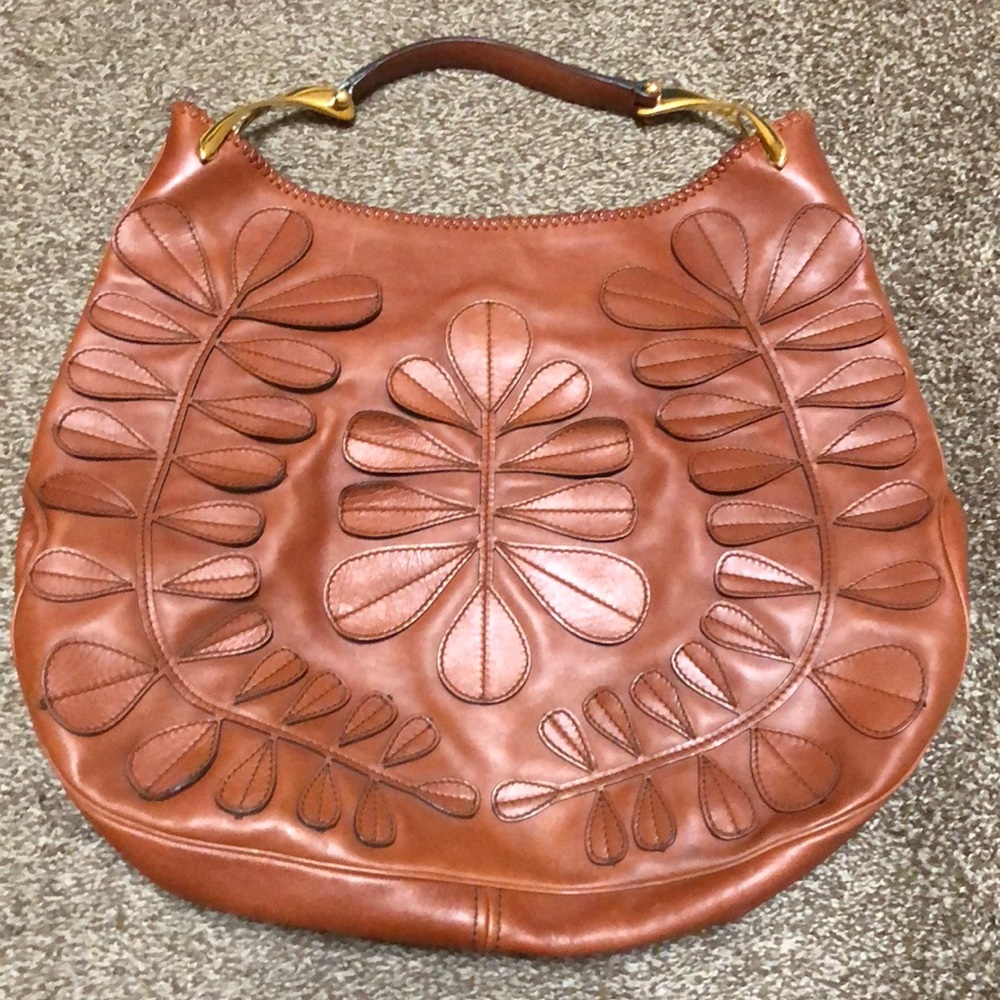 Alexander McQueen wishbone hobo